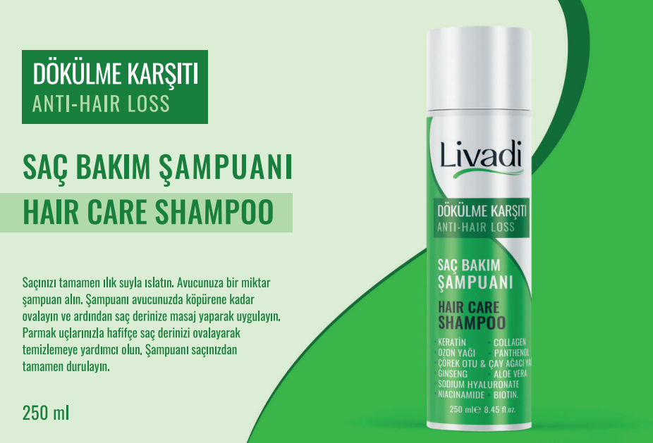 Saç Dökülme Karşıtı Şampuan 250ml