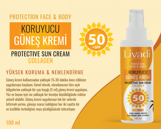 Koruyucu Güneş Kremi Yüz Ve Vücut
