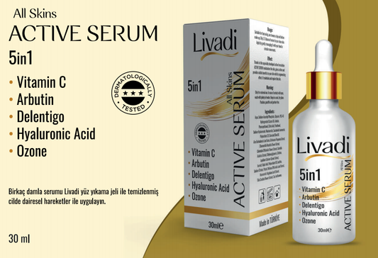 Cilt Tonu Eşitleyici Active Serum Nemlendirici Leke Önleyici 30ml